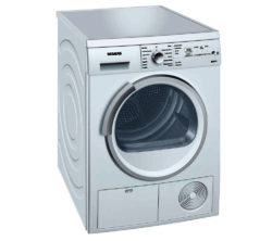 Siemens WT46E381GB Condenser Tumble Dryer - White